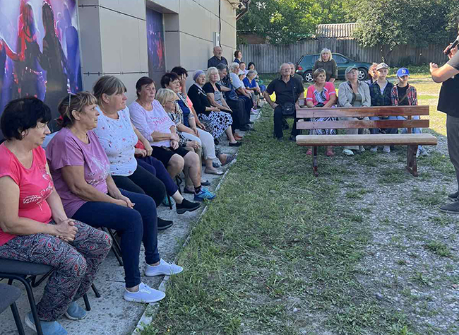24 липня церква відвідала селище Бабаї