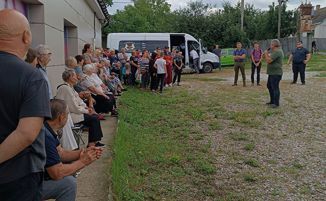 Зібрання церкви в селищі Бабаї